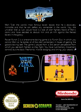 Power Punch II (World) (Aftermarket) (Unl) box cover back